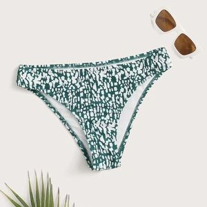 Allover Graphic Bikini Bottoms